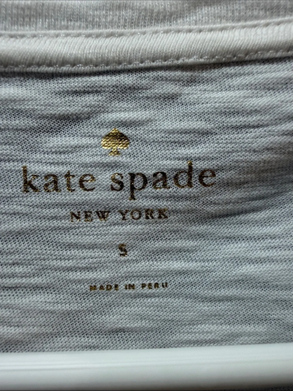 kate spade simple white